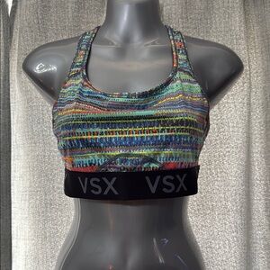 VSX Blue Green Racerback Sports Bra